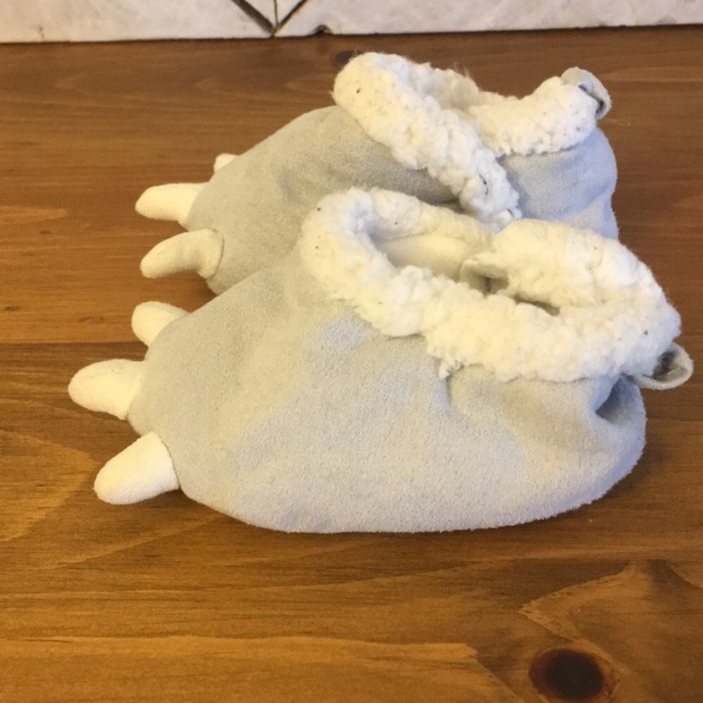 Carters monster slippers size 0-3 months